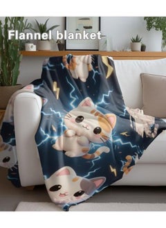 General Baby and children's cartoon flannel thin blanket (warm and comfortable, suitable for sleep, games) 70cm*100cm - 522  - Image 2