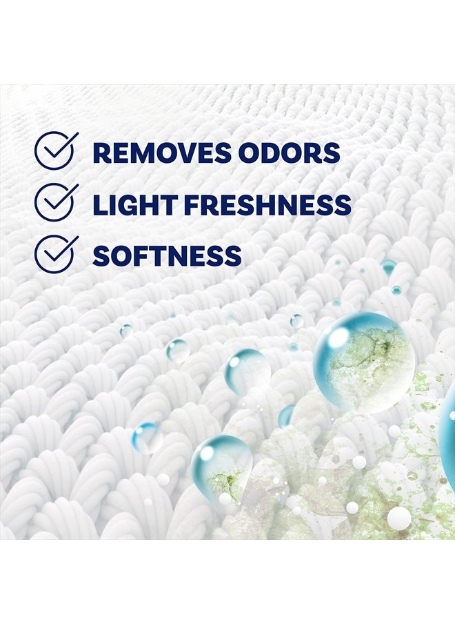 Downy Rinse & Refresh Laundry Odor Remover And Fabric Softener, Cool Cotton, 48 Fl Oz, HE Compatible Laundry Sanitizer, Safe On All Fabrics  - Image 4