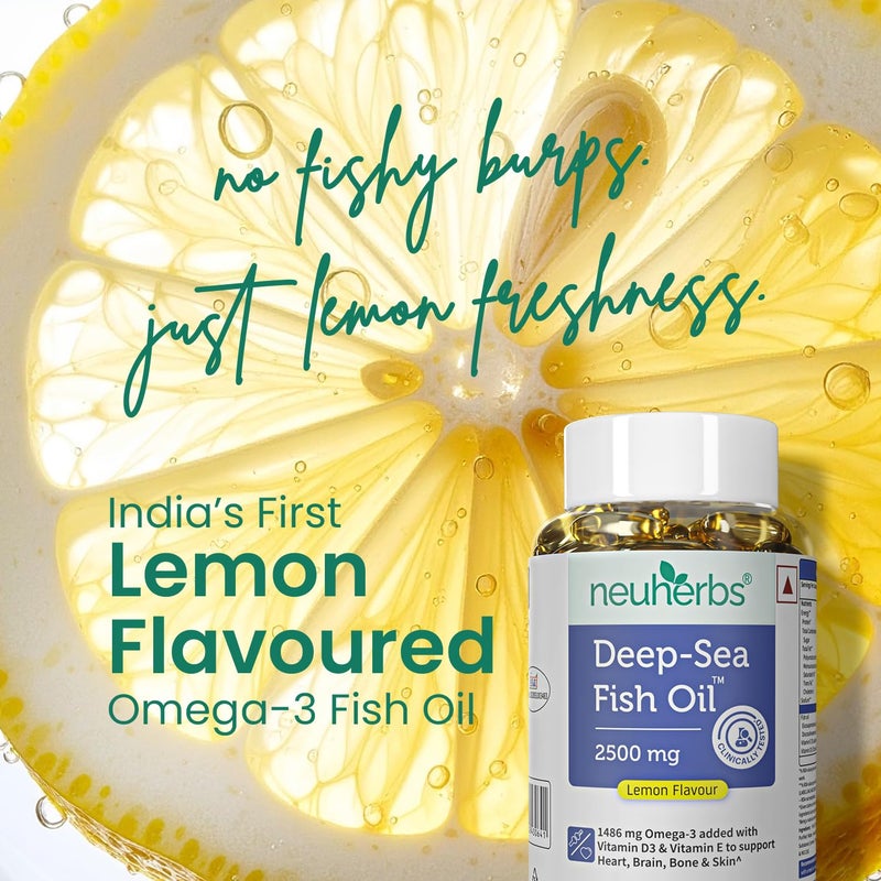 Neuherbs Deep-Sea Fish Oil Softgels for Men and Women - Image 5