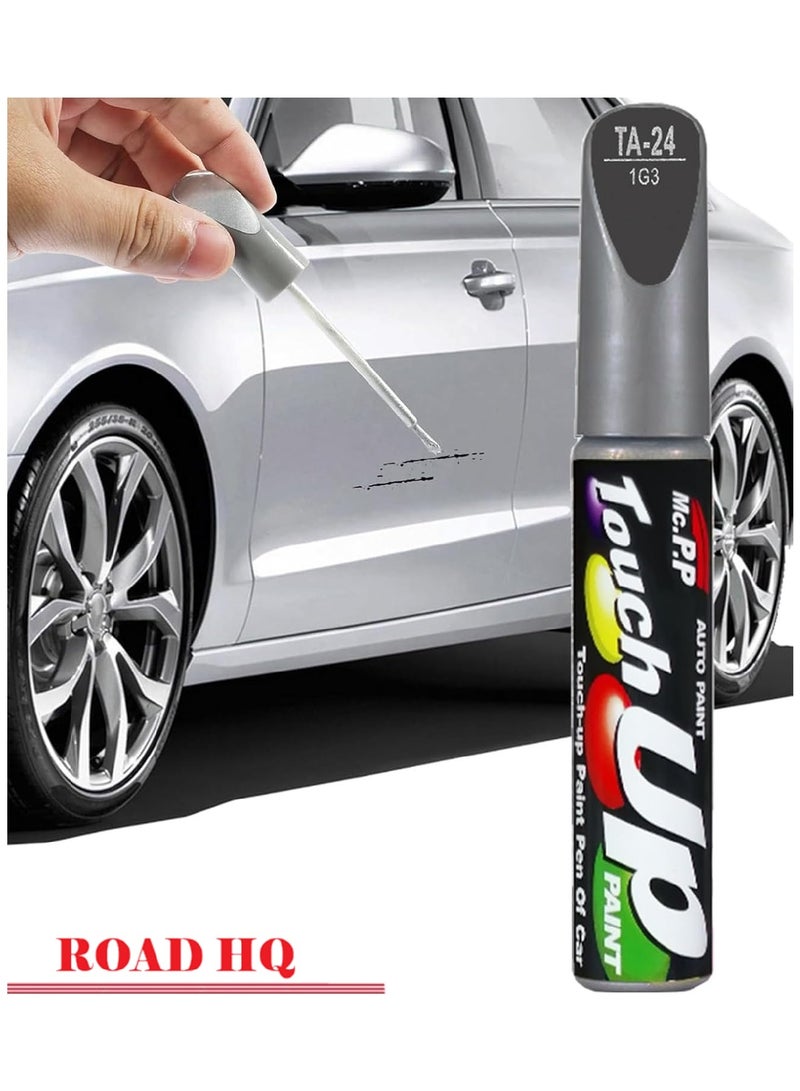 ROAD HQ Touch Up Paint Pen of Car For Small Area Scratch Repair Paint Pen Grey Color 12ml (TA-24 1G3) - Image 3