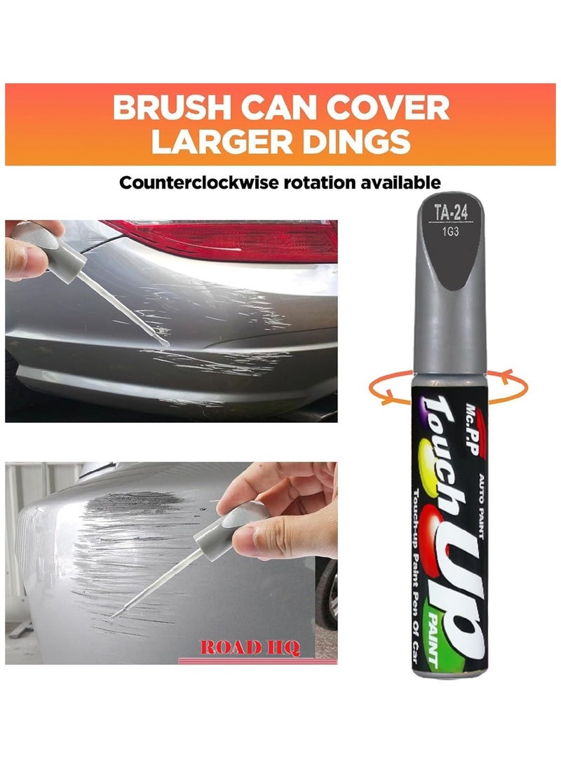 ROAD HQ Touch Up Paint Pen of Car For Small Area Scratch Repair Paint Pen Grey Color 12ml (TA-24 1G3) - Image 5