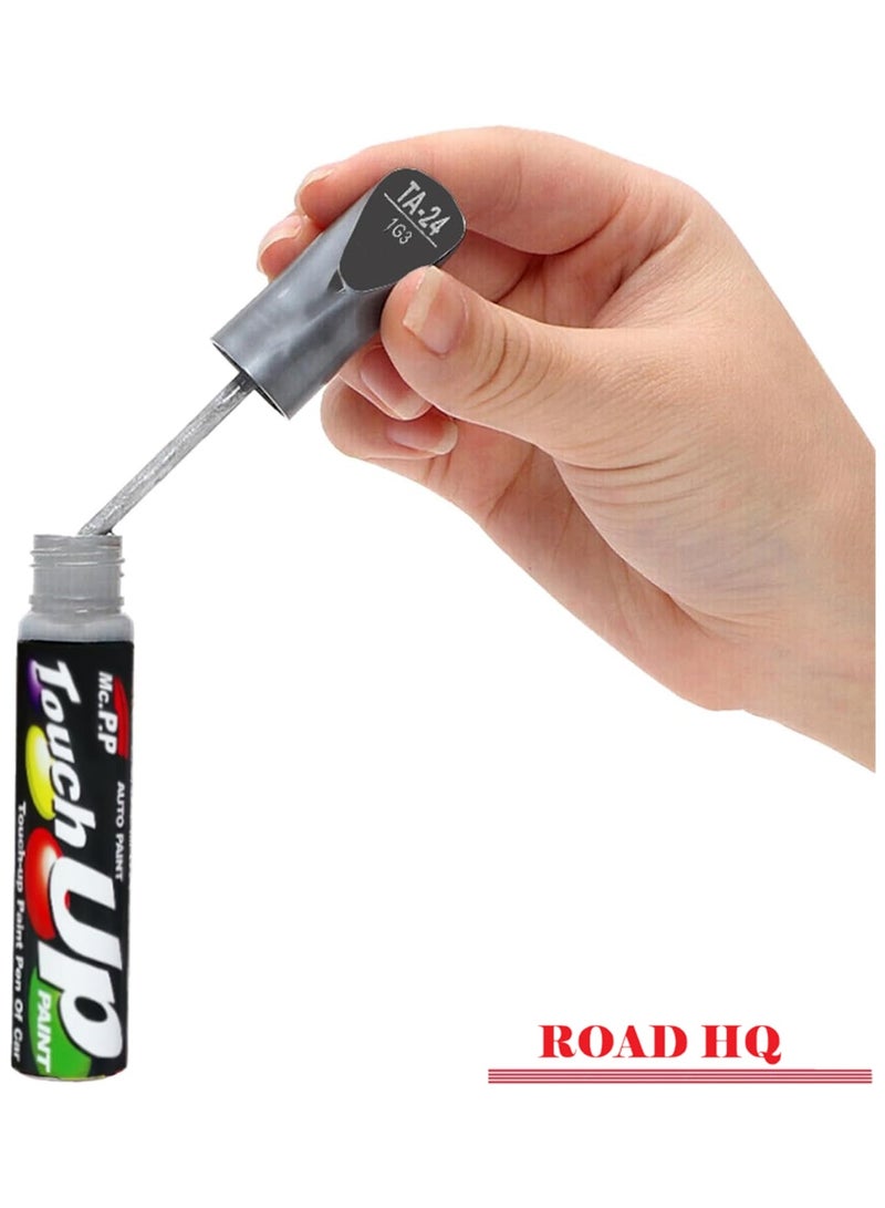 ROAD HQ Touch Up Paint Pen of Car For Small Area Scratch Repair Paint Pen Grey Color 12ml (TA-24 1G3) - Image 2
