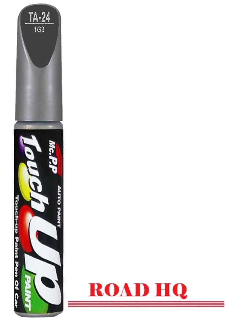 ROAD HQ Touch Up Paint Pen of Car For Small Area Scratch Repair Paint Pen Grey Color 12ml (TA-24 1G3) - Image 1