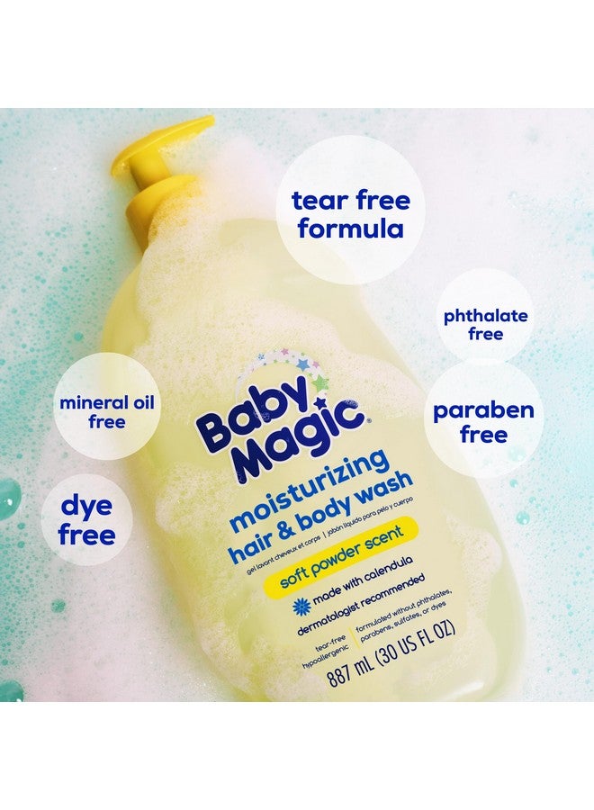 Baby Magic غسول مرطب للشعر والجسم 30 أونصة سائلة - Image 2