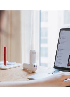 نيبمينينت مروحة صغيرة محمولة بمنفذ USB للأماكن الخارجية أبيض  - Image 2