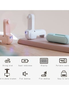 نيبمينينت مروحة صغيرة محمولة بمنفذ USB للأماكن الخارجية أبيض  - Image 3
