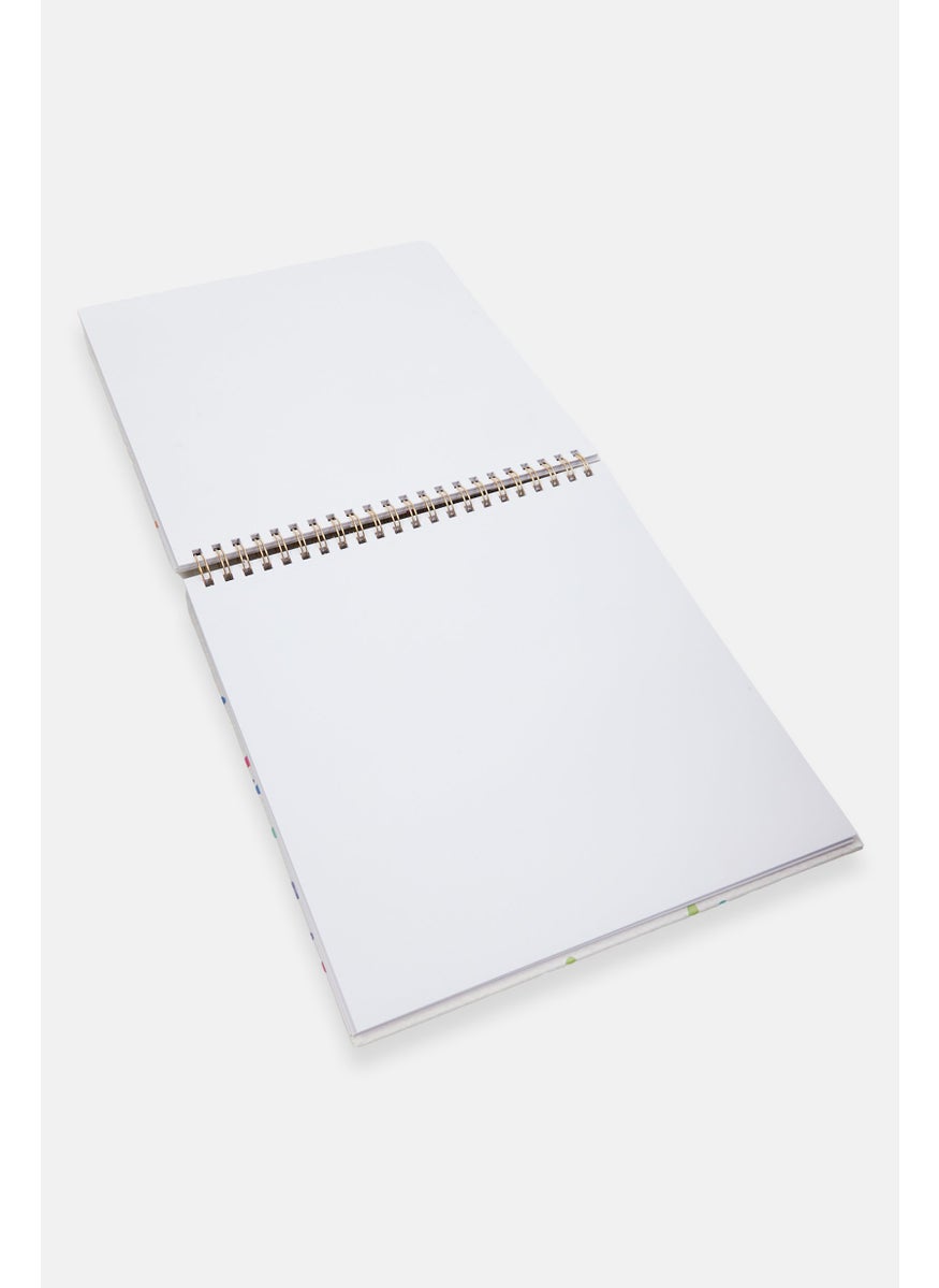 VOTUM Inspire Sketch Book With 25 Gel Pen Set, White Combo  - Image 3