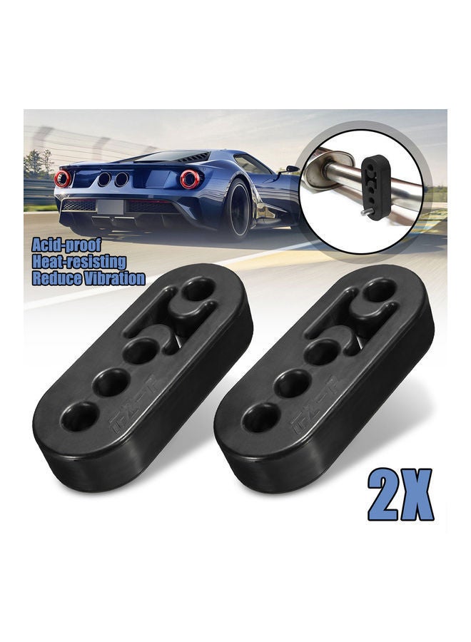 NIBEMINENT 2-Piece Car Exhaust Pipe Mount Hanger - Image 1