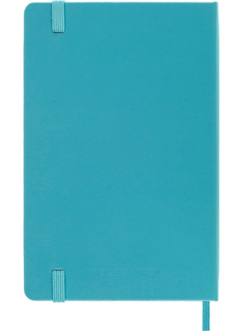 MOLESKINE Large Notebook Plain Pages Reef Blue Hard Cover 240 Pages - Image 2