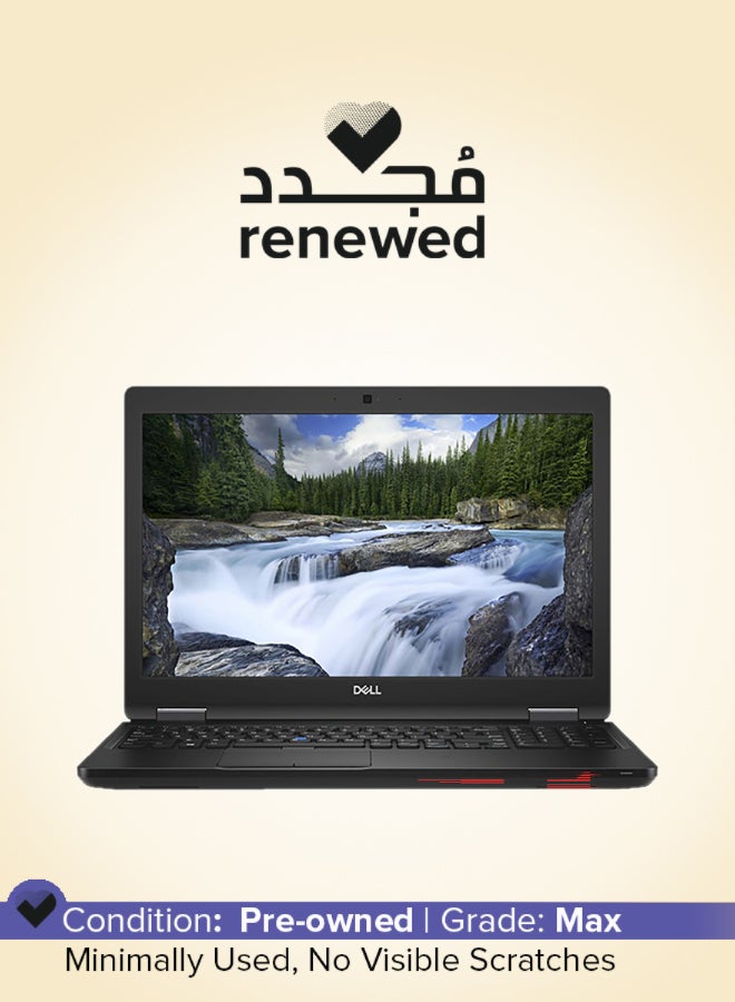 DELL Renewed - Latitude 5590 Laptop With 15.6-Inch Display,Intel Core i5 Processor/8th Gen/8GB RAM/256GB SSD/Intel UHD Graphics 620 _ English/Arabic Black - Image 1
