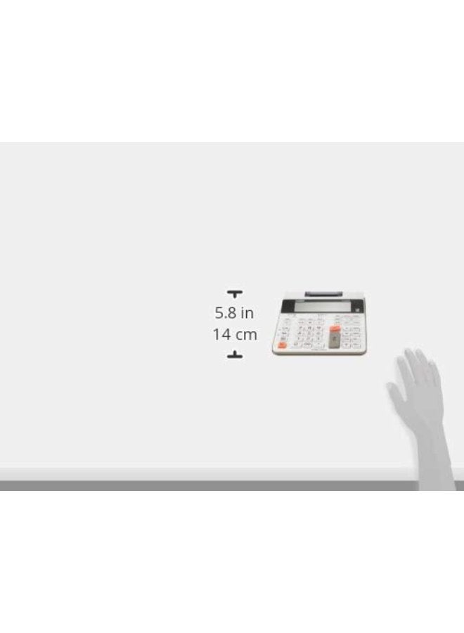 كاسيو FR2650RC سطح المكتب آلة حاسبة بطباعة ملونة ثنائية اللون 12 رقم - Image 4
