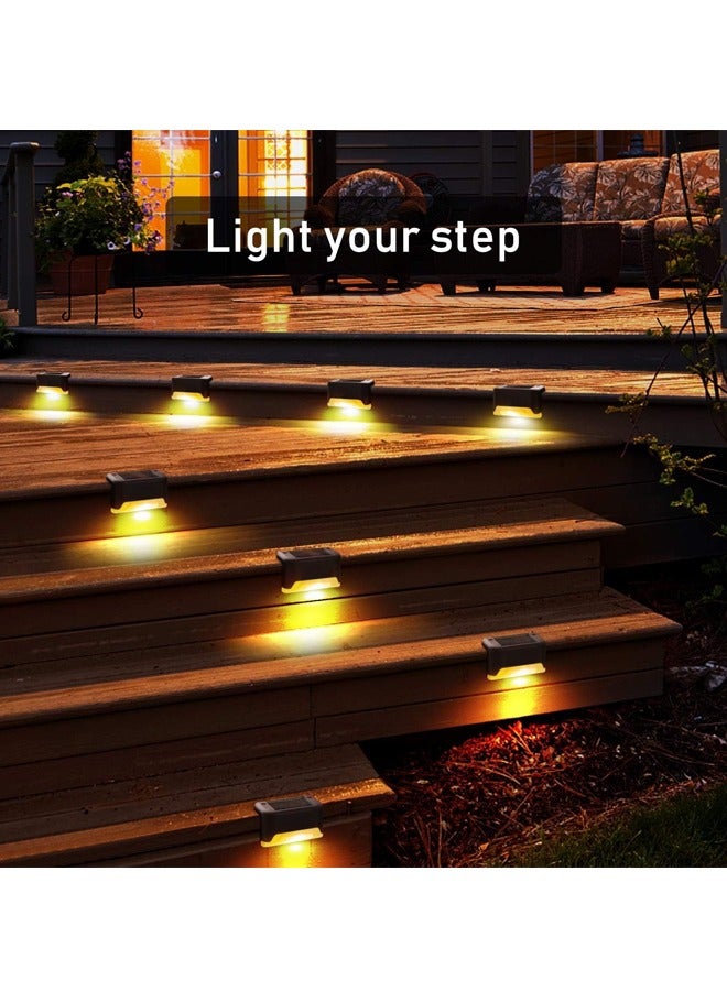 Rocket Flyer Fence Post Solar Light, Weatherproof LED Deck Light Solar Outdoor Light, Solar Deck Light for Garden, Patio, Garden, Walkway, Terrace Pool Stair Steps & Passage (Warm Color) - Image 4