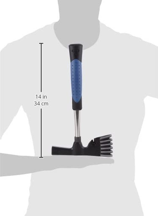 Picard Toothed Tilers Hatchet, Nail Puller & Aggressive Ground Cutting Edge, Alloyed Steel Head, Black Powder Coated, C45 Tubular Steel, Ergonomic Anti-Vibration Grip, 800g - Image 3