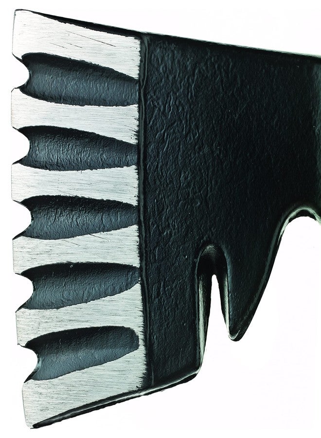 Picard Toothed Tilers Hatchet, Nail Puller & Aggressive Ground Cutting Edge, Alloyed Steel Head, Black Powder Coated, C45 Tubular Steel, Ergonomic Anti-Vibration Grip, 800g - Image 4