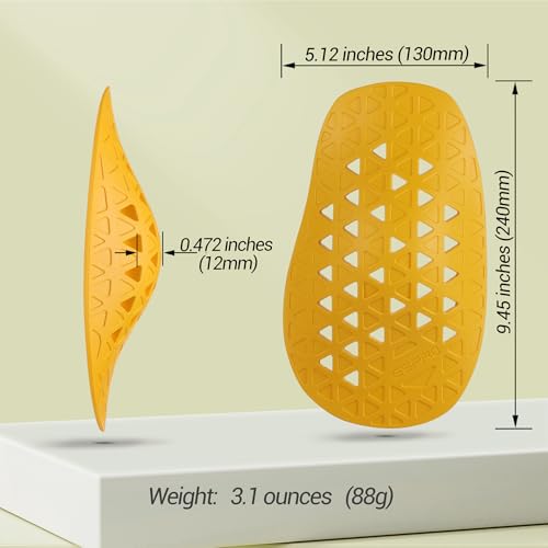 Surlim Motorcycle Armor Insert Pads CE Level 2 Motorcycle Protector CE Armor for Motorcycle Jackets Pants (LAS-Chest Women's [CE Level 2]) - Image 2