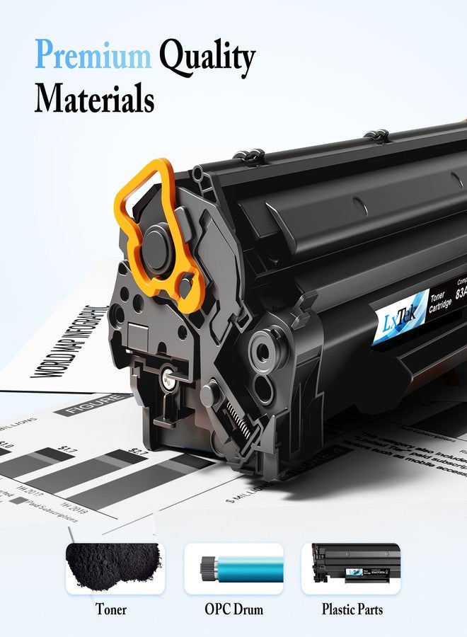 LxTek 83a cf283a Toner Cartridge CF283A Compatible with MFP M125nw M201dw - Image 4
