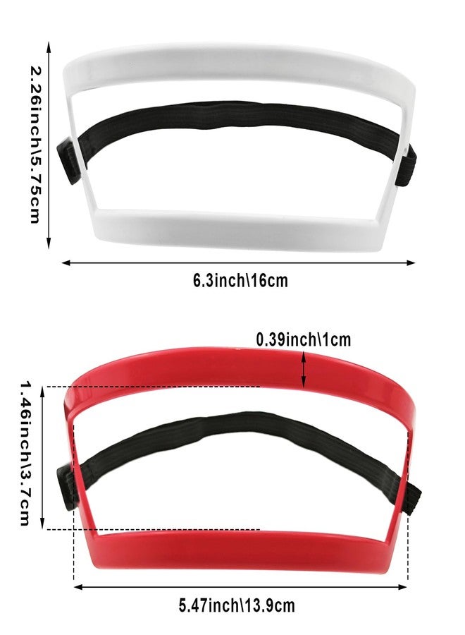 Capiant 2 Pack Neckline Shaving Template, Men Shaving Template, Edge Up Your Straight Neck Hairline, Neck Hair Template Precise Position, Hairline Shaping Hair Trimming DIY Hands Hair Cutting Tools - Image 2
