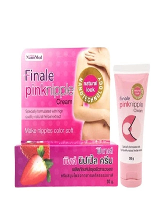 Nakarad Finale Pink Nipple Pink Lip Cream To adjust the dark skin color to clear and pink Nourish and moisturize, reduce crack heel 30g - Image 1