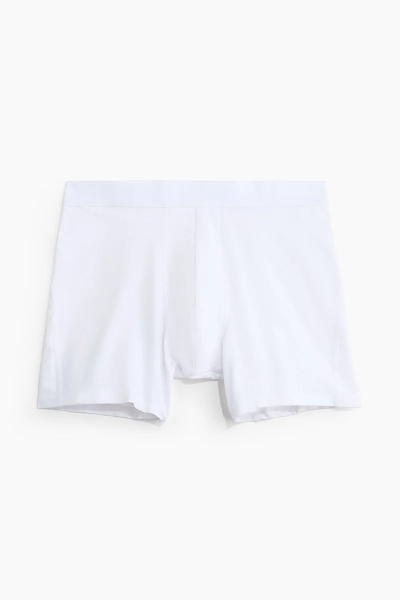 اتش اند ام سروال داخلي تانك بطول متوسط من القطن - عبوة 5 قطع