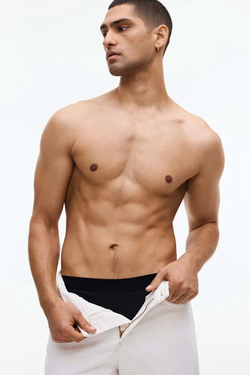 H&M  5-pack cotton mid trunks for Men | Best Price UAE