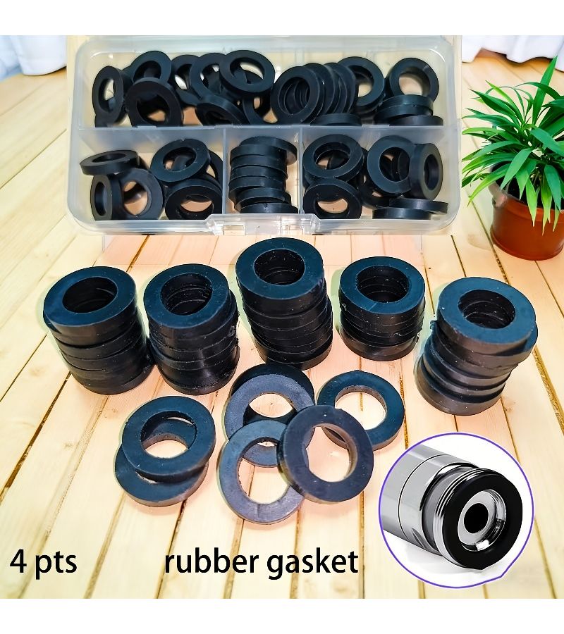 30 Pieces Black Rubber O Ring Set For Faucets Corrugated Pipes Shower Hoses Water Heaters Control Valves Even Texture Smooth Surface Durable Anti Slip Secure Connections - Image 4