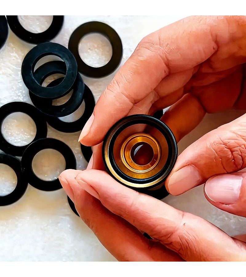 30 Pieces Black Rubber O Ring Set For Faucets Corrugated Pipes Shower Hoses Water Heaters Control Valves Even Texture Smooth Surface Durable Anti Slip Secure Connections - Image 2