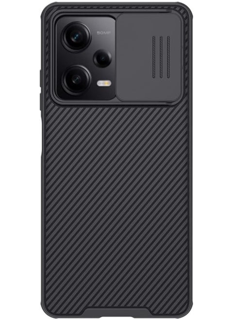 غطاء Nillkin متوافق مع هاتف Xiaomi Poco X5 Pro 5G مناسب لهاتف Redmi Note 12 Pro مع حافظة واقية للهاتف المنزلق للعدسة