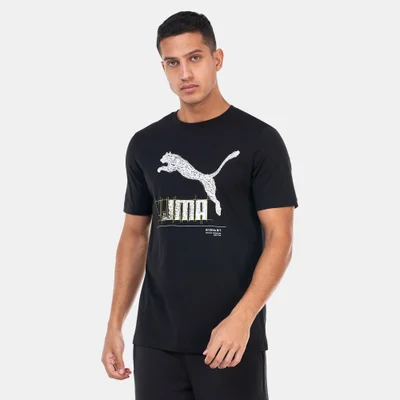 PUMA Men's Classics Brand Love Graphic T-Shirt