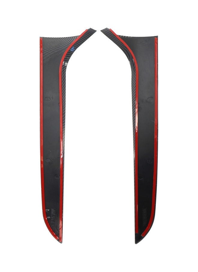 NIBEMINENT 2-Piece Car Rear Window Side Spoiler  - Image 4