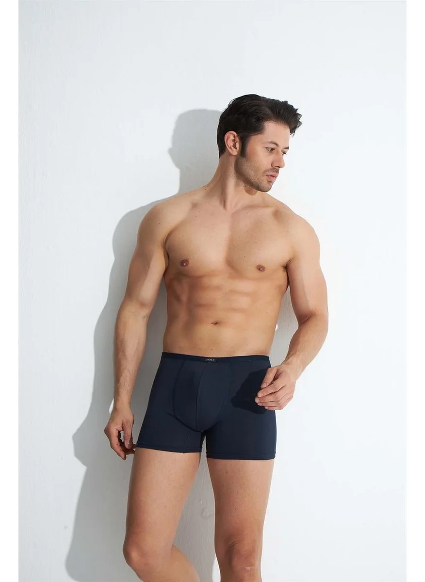 Arma Yıldız Arma Star Men's Navy Blue Modal Boxer Thin Waist Elastic 5-Pack