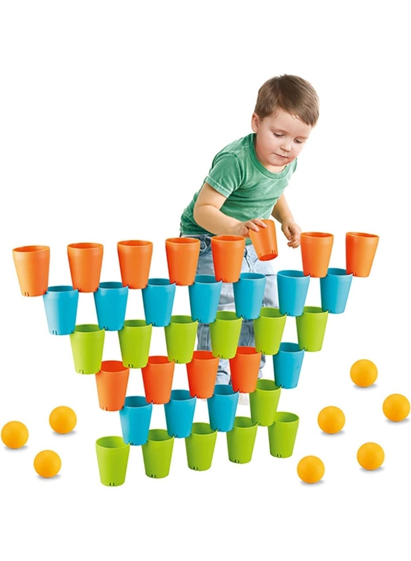 3-in-1 Speed Stacking Cup Toy – Educational Building Set - Image 2