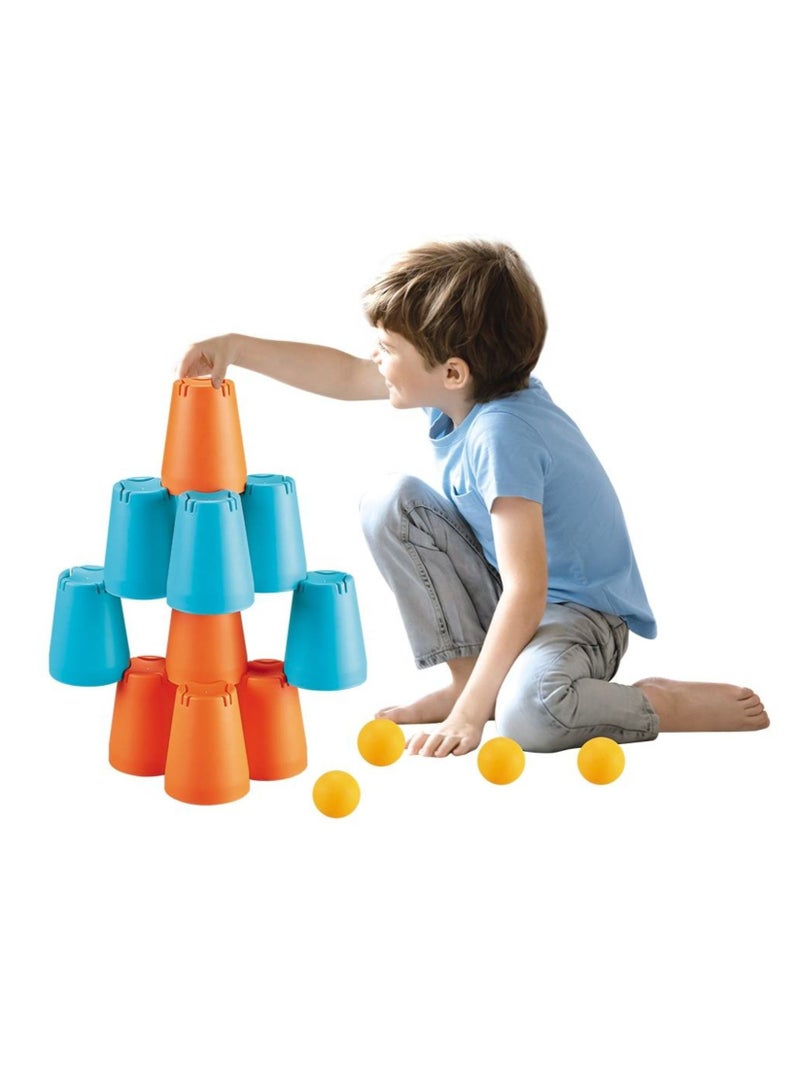 3-in-1 Speed Stacking Cup Toy – Educational Building Set - Image 3