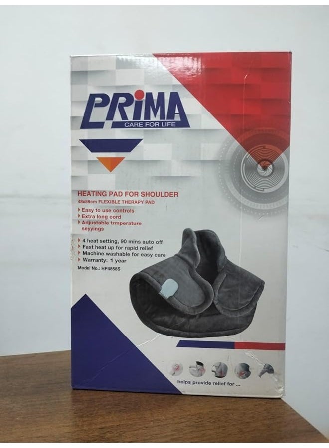 PRIMA Electric Shoulder Heating Pad – Muscle and Neck Pain Relief with Therapeutic Heat - Image 4