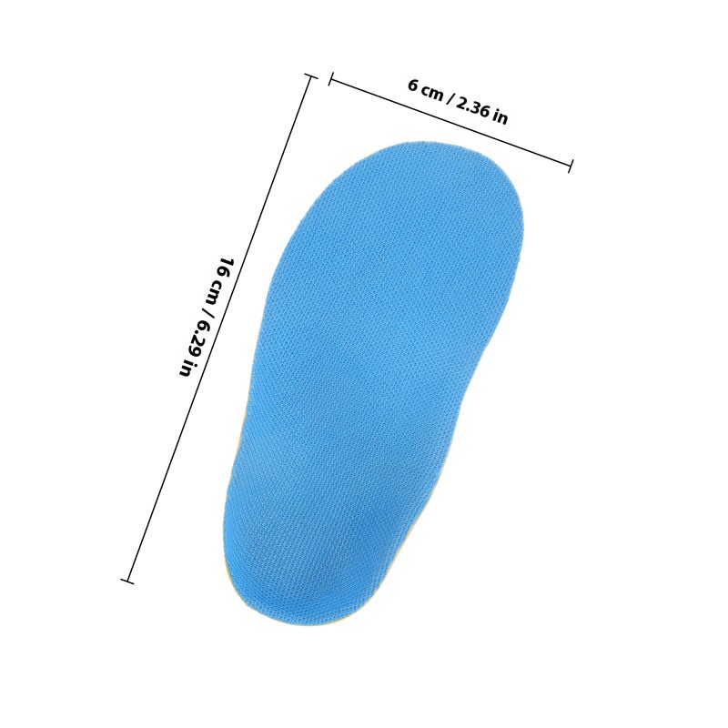 1 Pair of Insoles In-toeing Out-toeing Insoles for Kids Children - 16cm (Random Color) - Image 2
