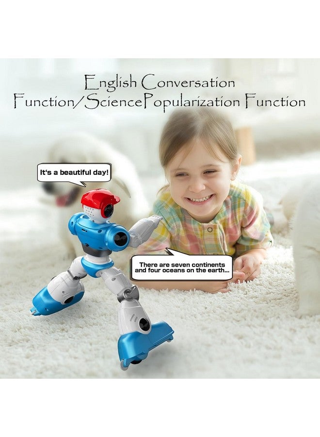 ماجيك واند روبوت ماجيك واند ريموت كنترول قابل لإعادة الشحن، مستشعر إيماءات، رقص، وقابل للبرمجة للأطفال مع أضواء وصوت. [أبيض] [عبوة من قطعة واحدة] - Image 5