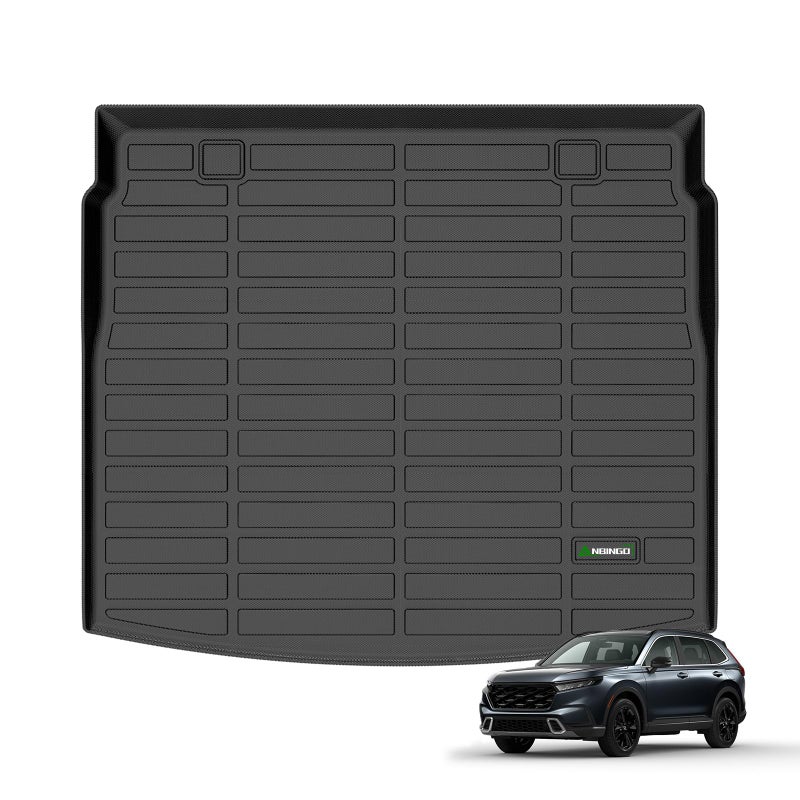 ANBINGOÂ® Cargo Liner for 2025 2026 CR-V Hybrid, 2024 CR-V, 2023 CR-V Hybrid (Cargo Tray in Highest Position) Fit CRV Hybrid Automotive Trunk Mat Accessories - Black - Image 1