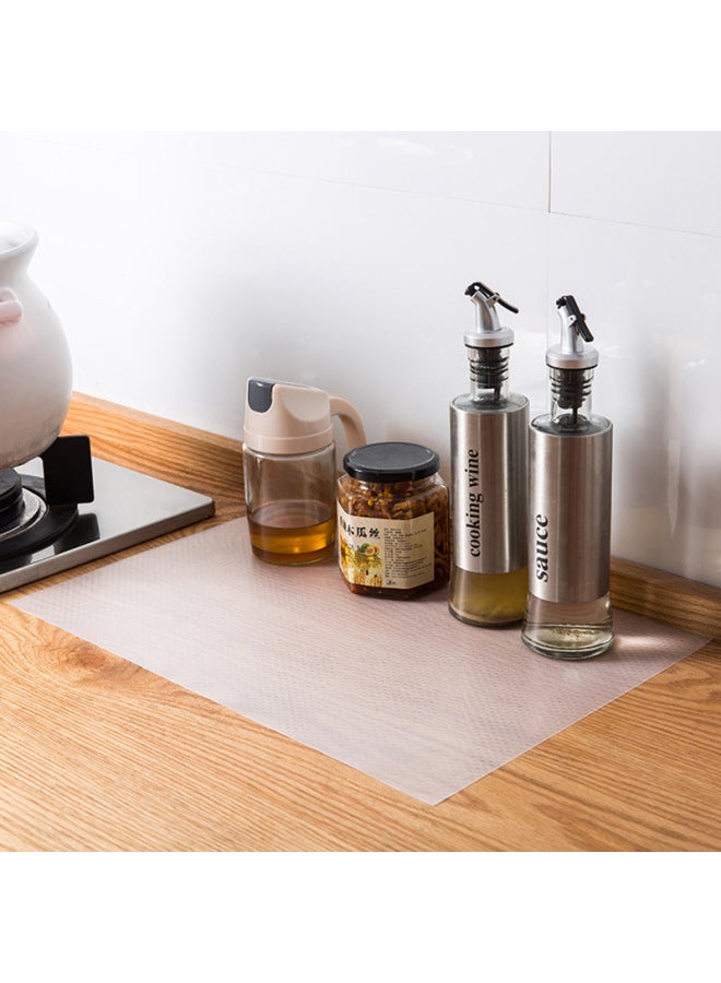 Drawer Cushion Paper Cabinet Waterproof Moisture-proof Mat Kitchen Cabinet Stickers Countertop Special Paper Closet Shoe Cabinet Mat Wholesale-Color:Clear-Specifications:45*150 Type-recommended Order In Multiple Of 100 Boxes  - Image 4
