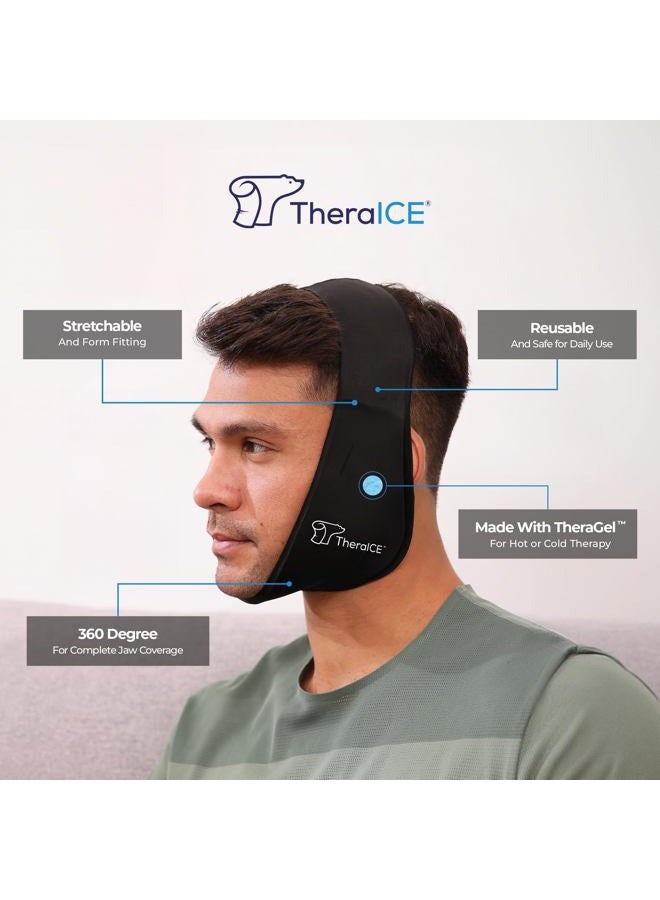 TheraICE رباط رأس ثلجي لأسنان الحكمة Rx لتخفيف آلام TMJ - Image 2