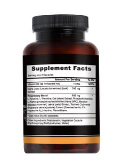 Onnit Alpha Premium Nootropic Brain Supplement 60 Count for Concentration, Brain - Memory Support & Brain Booster for Men & Women  - Image 5
