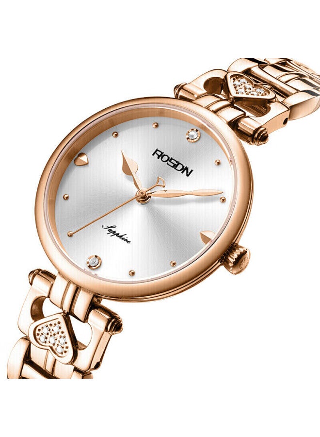 ROSDN Ros Dn Women's Watch, Fashionable And Elegant Ultra-thin Waterproof Ladies Watch, Top Ten Brands Birthday Gift For Girlfriend, Boutique Editio - Image 2