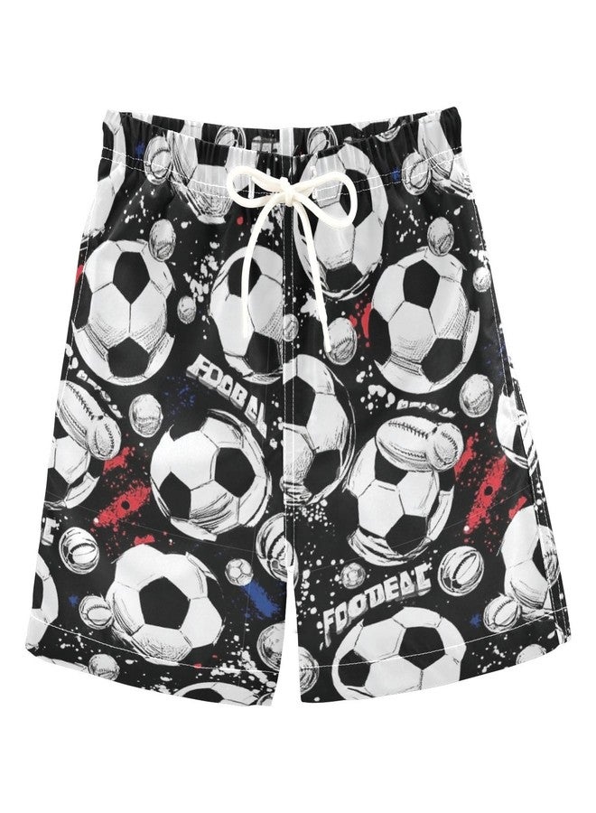 Boccsty Sports Football Swim Trunks Baby Kids Baseball Swimwear Summer Toddler Beach Board Shorts Bathing Suit3T - Image 1