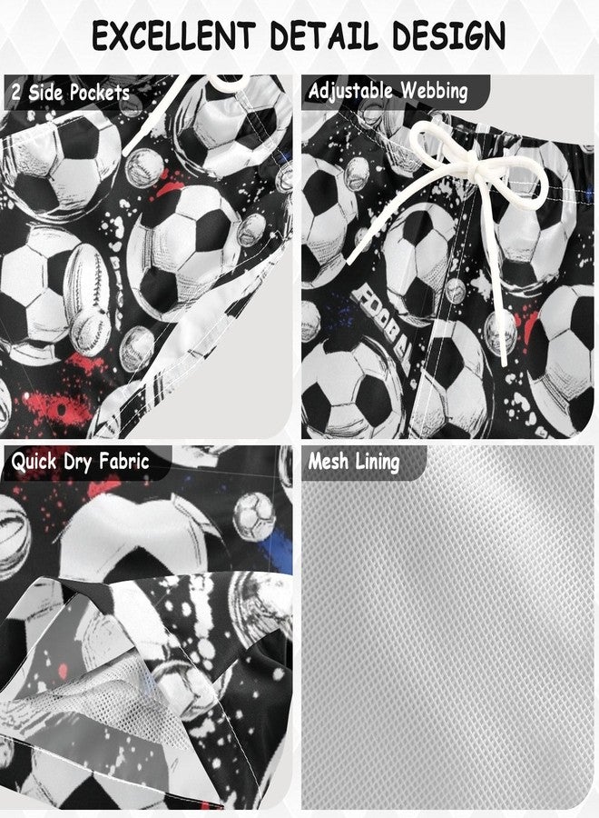 Boccsty Sports Football Swim Trunks Baby Kids Baseball Swimwear Summer Toddler Beach Board Shorts Bathing Suit3T - Image 3