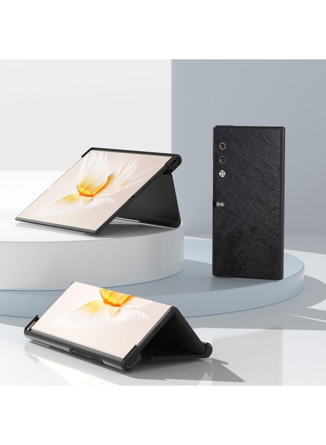 S-TOP Case For Honor V Purse Dual Color Lichi Texture PU Phone Case - Image 4