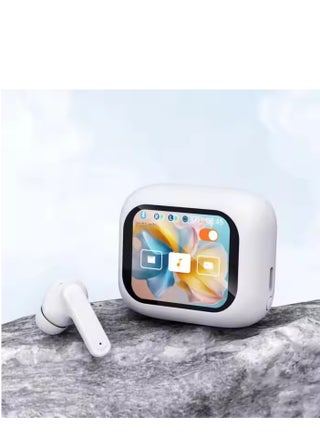 Smart Touch Screen Bluetooth Earphone ANC+ENC Noise Cancelling Wireless Bluetooth Earbuds with LCD Display - pzsku/Z799C7B99F57EA6F6A5EEZ/45/1741185674/b98900ae-3759-4740-b703-49b4e38684d8