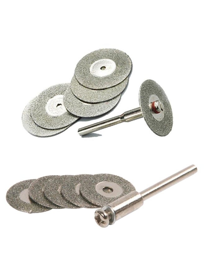 Durable 22mm Diamond Blades Set with Mandrel  - Image 1