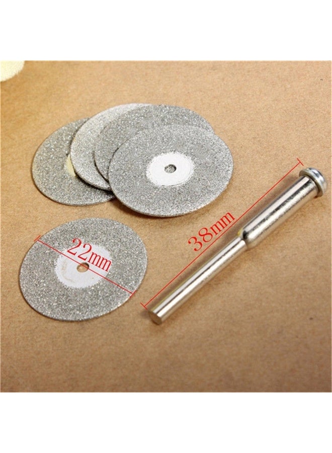 Durable 22mm Diamond Blades Set with Mandrel  - Image 3