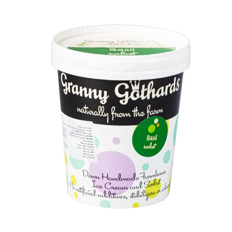 Fruit Sorbet, Basil - 500ml, UK