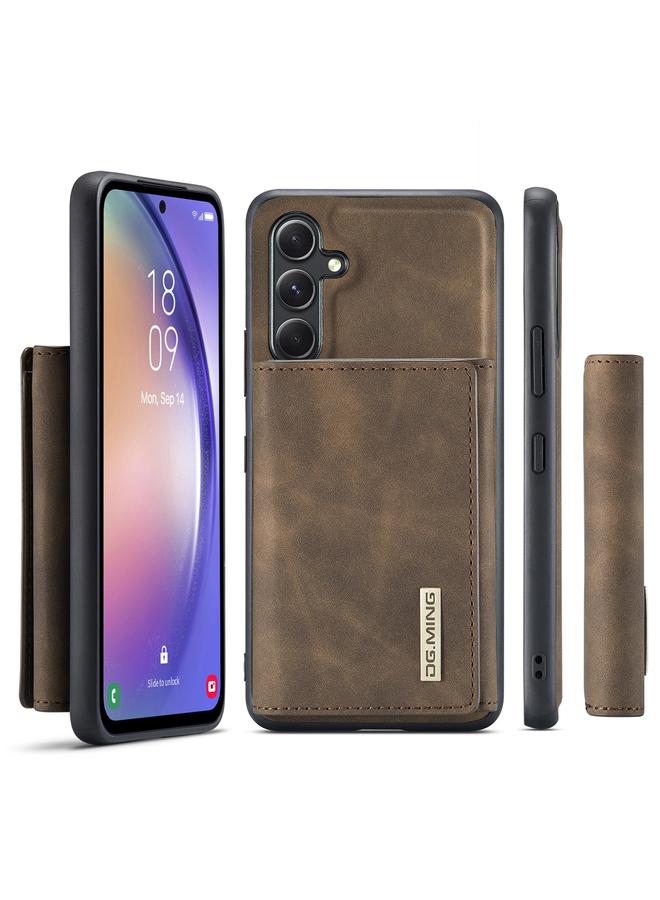 Dg Ming Case For Samsung Galaxy A54 5G M1 Series 3-Fold Multi Card Wallet + Magnetic Phone Case - Image 2