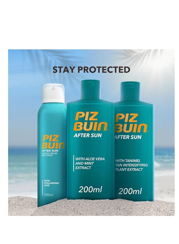 Piz Buin لوشن مرطب مهدئ وبارد بعد الشمس من بيز بوين - Image 3