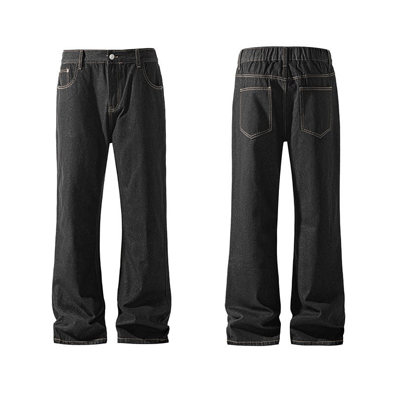 Unisex Casual Daily Denim Jeans - Image 2